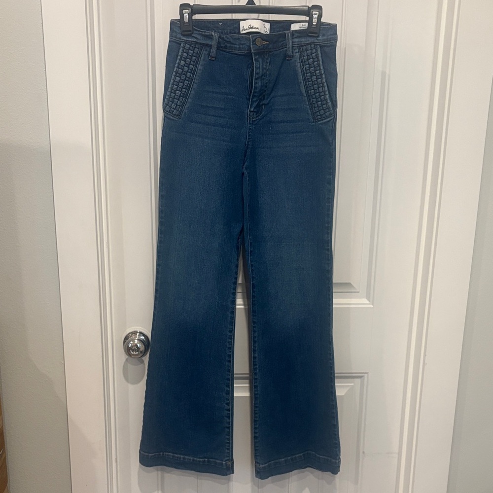 Sam Edelman Deep Blue Flare Jeans